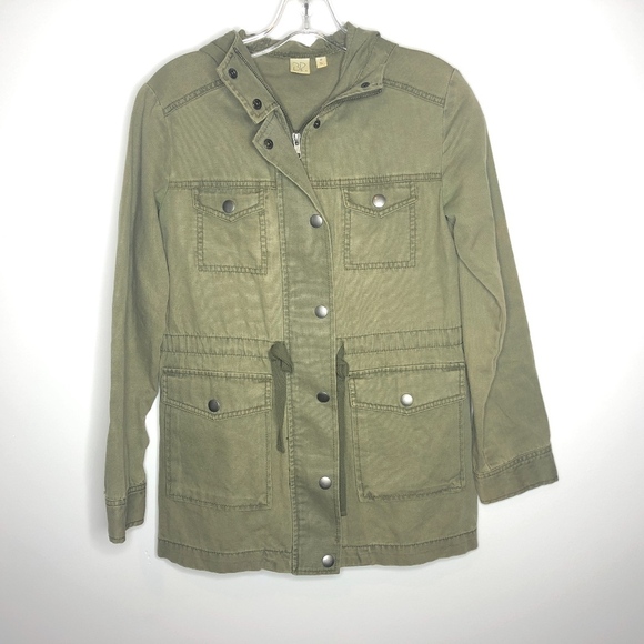 Nordstrom BP Olive Green Utility Jacket XS - Picture 1 of 6